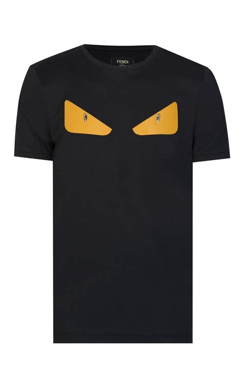 fendi t shirt bug eyes|fendi eyes t shirt men's.